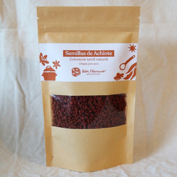 Semillas de Achiote Colorante Textil Natural